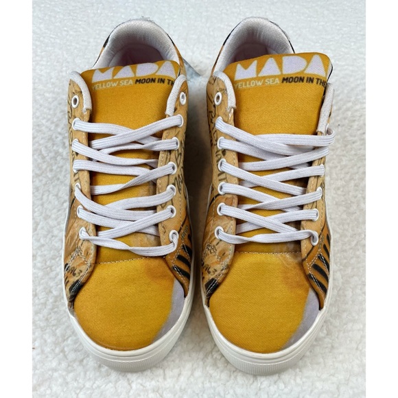 (NWT) TOESMITH • Custom Madame Gandhi Bad Habits Lace-Up Sneakers - Picture 16 of 16